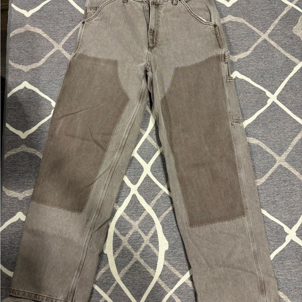 Men's Tan Work Jeans